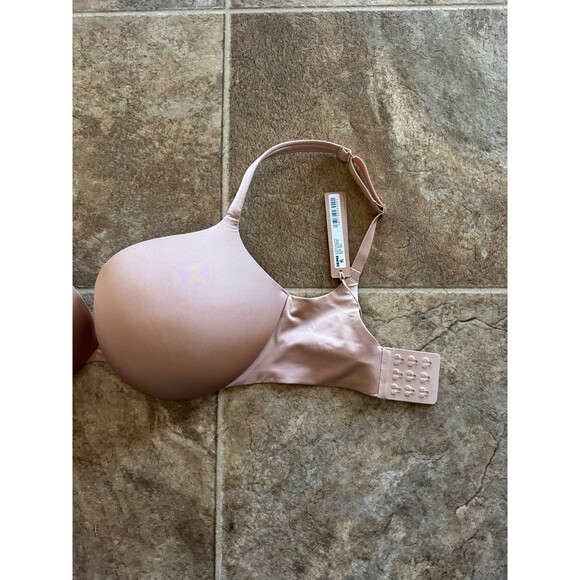 Skims Ultimate Push-up Plunge Bra Clay Size 32DDD - Picture 4 of 7